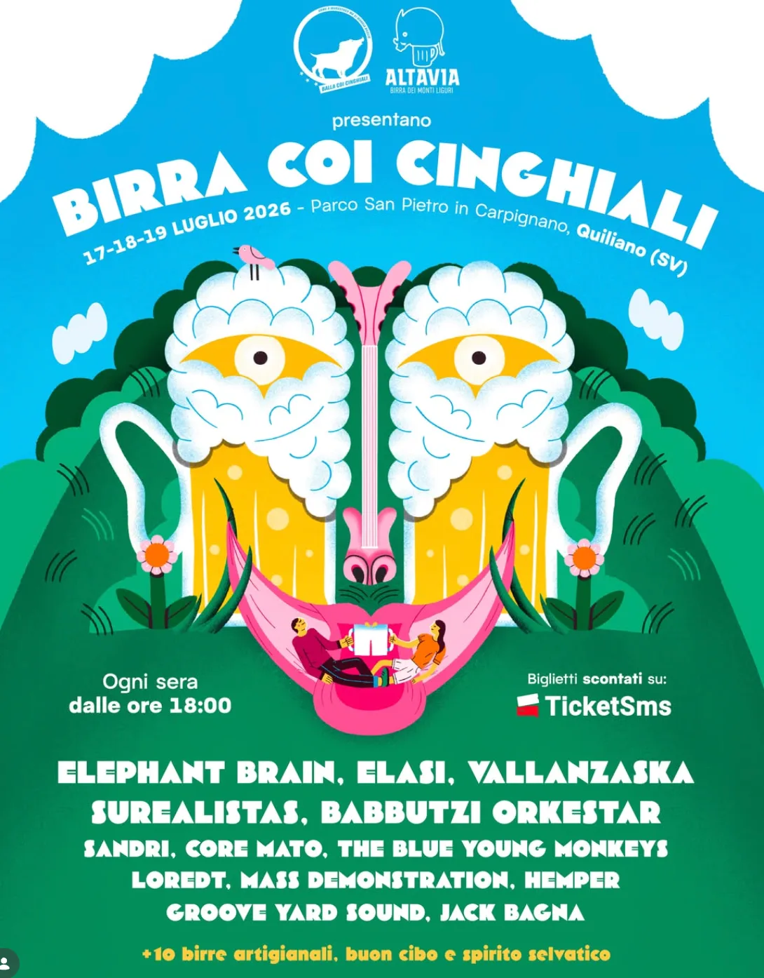 Birra Coi Cinghiali — Quiliano SV (Luglio 2026)