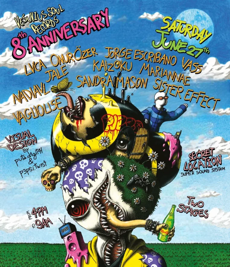 Vesuvius Soul Records 8th Anniversary
