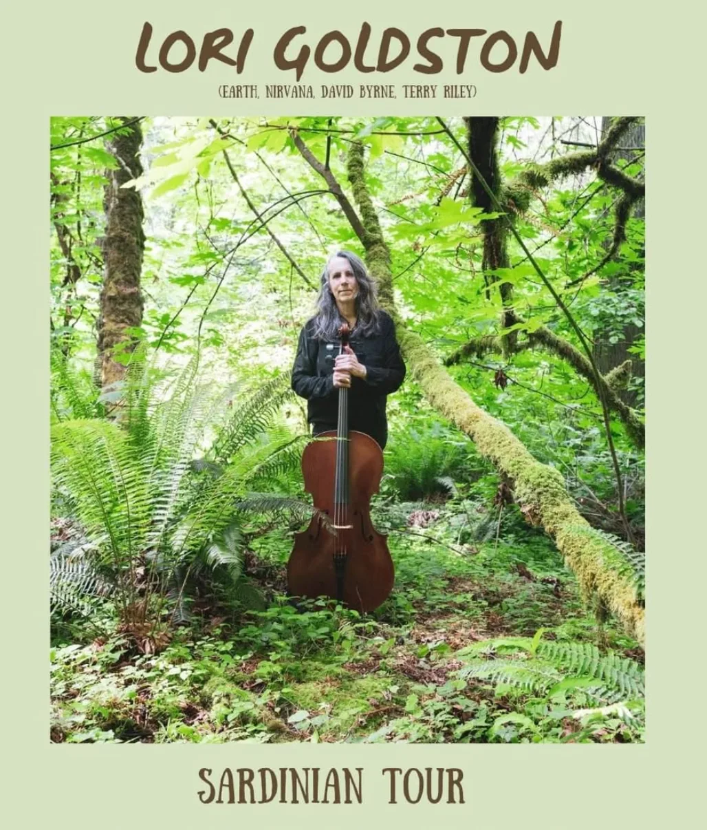 Here I Stay Festival – Lori Goldston Sardinian Tour — Seneghe OR, Cagliari, Sassari (Maggio 2026)
