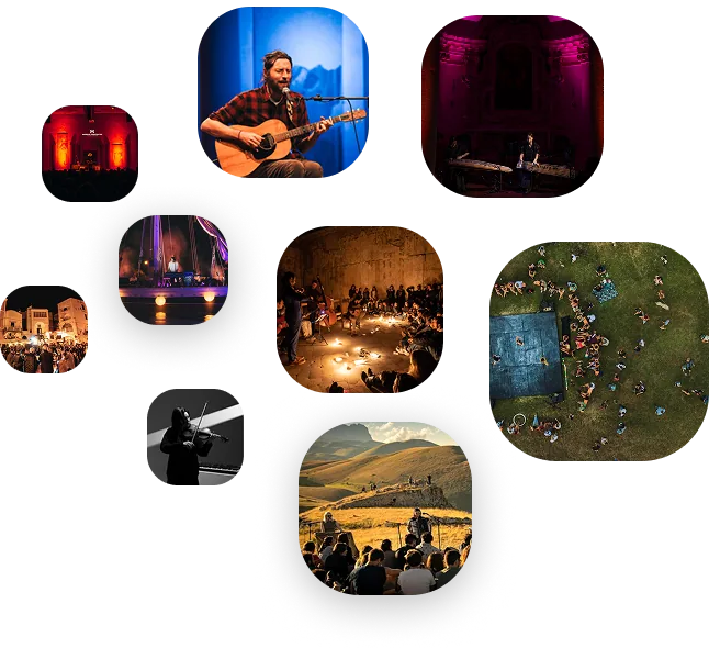 Rete di artisti, organizzatori e spazi musicali su Concertino